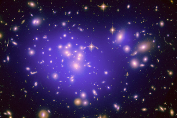 Stars and galaxies in space  Description automatically generated with medium confidence